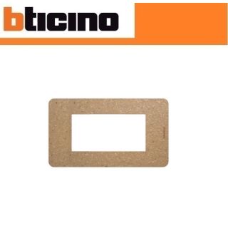 PLACCA 4 POSTI BIO BTICINO MATIX GO JA4804BB