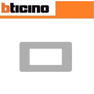 PLACCA 4P GRIGIO BTICINO MATIX GO JA4804JG