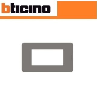 PLACCA 4 POSTI TORTORA BTICINO MATIX GO JA4804TD