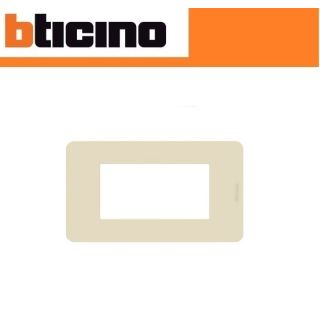 PLACCA 4P AVORIO BTICINO MATIX GO JA4804TI