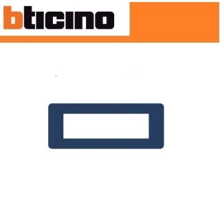 PLACCA 7 POSTI BLUE BTICINO MATIX GO JA4807TB