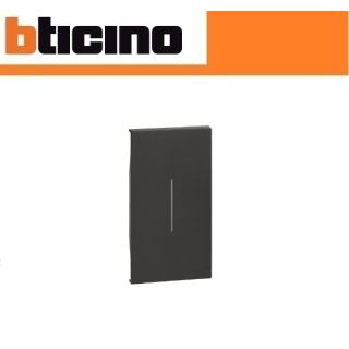 COVER COMANDO ILLUMINABILE 2 POSTI KG01M2 BTICINO NOW NERO