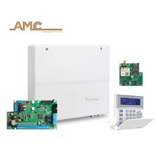 KIT 198 AMC CENTRALE K8V TASTIERA K-RADIO800 X4W MODULO 4G (PARI  x824V )
