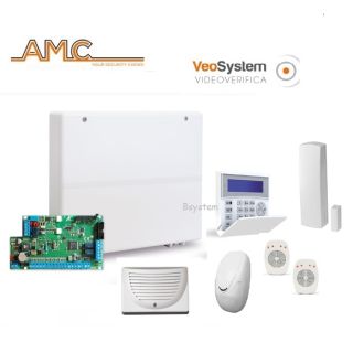 ANTIFURTO AMC RADIO/FILARE  CENTRALE TASTIERA CONTATTO SENSORE
