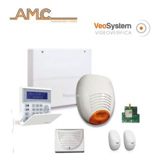 ANTIFURTO X824V AMC MODULO X4W TASTIERA  SIRENA MOUSE09
come da foto