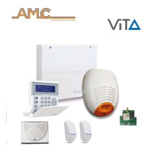 KIT AMC VITA24 MODULO 4G X4W TASTIERA SIRENA SENSORE CLOUD