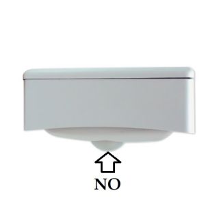 PROTEZIONE RILEVATORE MYNI DT CUT STAFFA A 90° BIANCA EEA