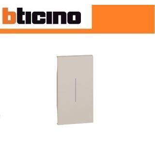 COVER COMANDO ILLUMINABILE 2 POSTI KM01M2 BTICINO NOW SABBIA