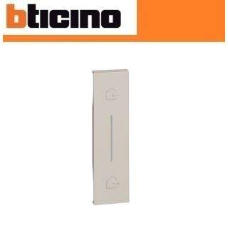 COVER SIMBOLO ENTRA ESCI BTICINO LIVING NOW KM40 SABBIA