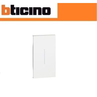 COVER COMANDO ILLUMINABILE 2 POSTI KW01M2 BTICINO NOW BIANCO