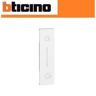 COVER SIMBOLO ENTRA ESCI BTICINO LIVING NOW KW40 BIANCO