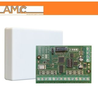 SCHEDA MODULO ESPANSIONE AMC 8 INGRESSI COMPLETO DI BOX ABS KX-IN