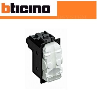 PULSANTE L4005/0 BTICINO LIVING LIGHT DA COMPLETARE CON COPRITASTO