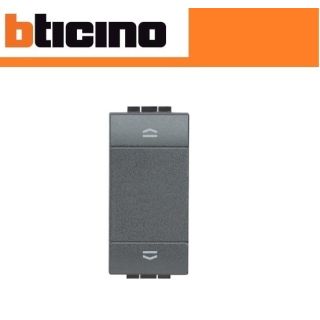 COMMUTATORE L4027N BTICINO LIVING INTERNATIONAL ANTRACITE.
