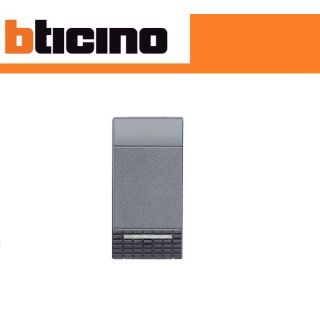 PULSANTE 2P CONTATTI INDIPENDENTI BTICINO LIVING INTERNATIONAL L4044N ANTRACITE