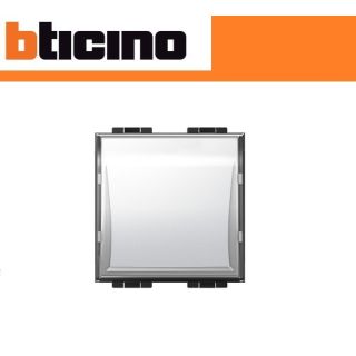 PULSANTE PORTANOME LN4040 BTICINO LIVING INTERNATIONAL ANTRACITE