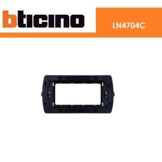 SUPPORTO 4 POSTI PER PLACCHE AIR BTICINO LIVING LIGHT LN4704C