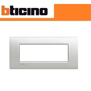 PLACCA BTICINO AIR 7 POSTI LIVING LIGHT TECH LNC4807TE