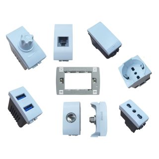 COMPATIBILI SERIE LUNA BTICINO USB SCHUKO RJ11 ecc