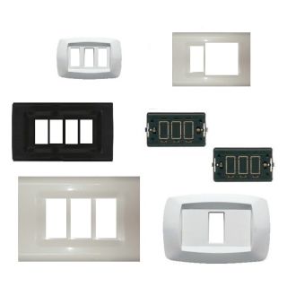 PLACCA PVC COMPATIBILE BTICINO MAGIC