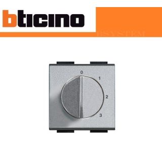 SELETTORE COMMUTATORE ROTATIVO BTICINO LIVING TECH NT4016 GRIGIO