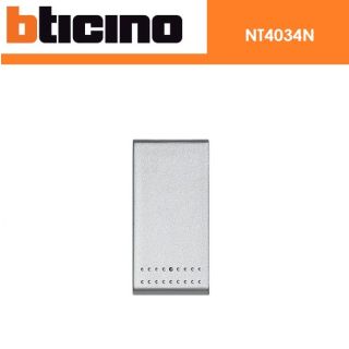 PULSANTE 10A BTICINO LIVING TECH NT4034N GRIGIO
