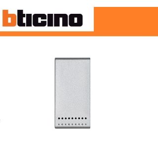 PULSANTE 2P CONTATTI INDIPENDENTI BTICINO LIVING TECH NT4044N GRIGIO.