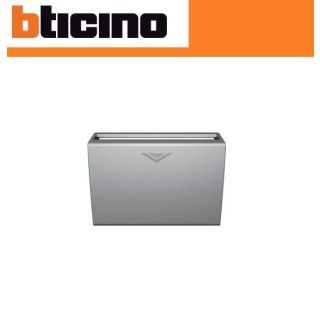 MOSTRINA TASCA PORTABADGE 3 MODULI BTICINO LIVING TECH NT4551 GRIGIO