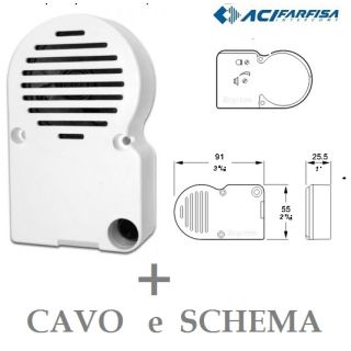 2659N COMPATIBILE BTICINO LT TERRANEO GARANTITO FARFISA MD30