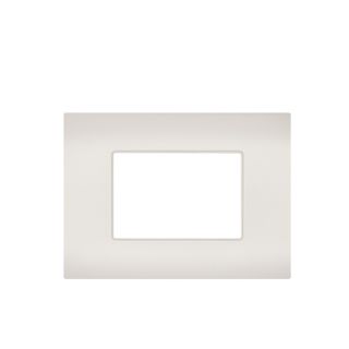 sun PLACCA 3P BIANCO PERLA COMPATIBILE VIMAR ARKE'