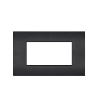 sun PLACCA 4P NERO COMPATIBILE VIMAR ARKE'