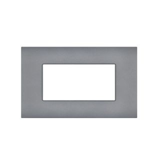 sun PLACCA 4P GRIGIO COMPATIBILE VIMAR ARKE'