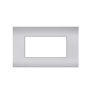 sun PLACCA 4P SILVER COMPATIBILE VIMAR ARKE'