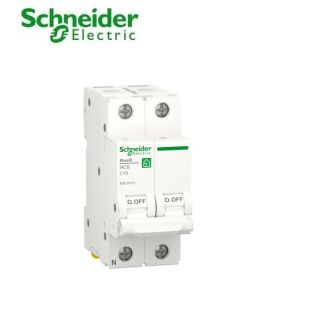 INTERRUTTORE MAGNETOTERMICO 1P+N 10A SCHNEIDER R9F37610