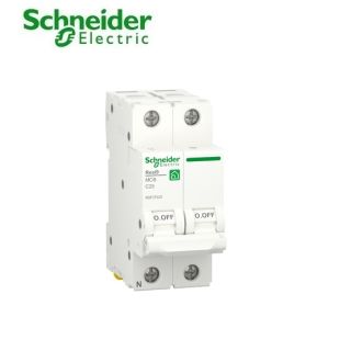INTERRUTTORE MAGNETOTERMICO 1P+N 25A SCHNEIDER R9F37625