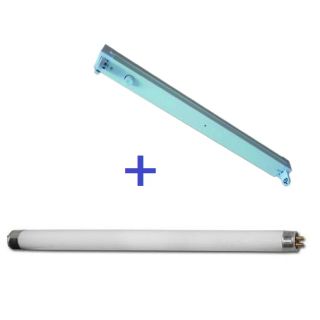 PLAFONIERA REGLETTE 1X58W STEGAR RSF158 + NEON T8 1 PEZZO