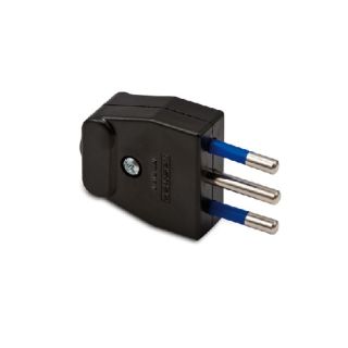 SPINA VOLANTE 2 POLI+T 16A NERA