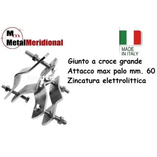 GIUNTO A CROCE GRANDE PALO TV max 60mm ANTENNA ST152