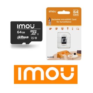 SD CARD 64 GB CLASSE 1 PER TELECAMERE IMOU