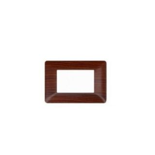 PLACCA 3P LEGNO COMPATIB. BTICINO MATIX MT