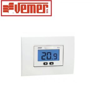 TERMOSTATO KEO-B LCD VEMER DA INCASSO A BATTERIE VE267100