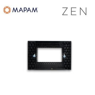 zen SUPPORTO 3 POSTI MAPAM NERO