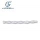 CAVO TRECCIA SETA GAMBARELLI 3X1,5mm BIANCO AL METRO 10010.