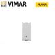 PULSANTE 10A 1P NO VIMAR PLANA SILVER 14008.SL