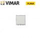 PULSANTE TARGHETTA 10A BIANCO VIMAR PLANA 14050