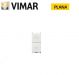 DUE PULSANTI INTERBLOCCATI BIANCO VIMAR PLANA 14062
