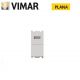 PULSANTE CON DIFFUSORE BIANCO VIMAR PLANA SILVER 14068.B.SL