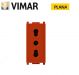 PRESA BIVALENTE 16A VIMAR PLANA 14203.R ROSSO