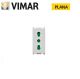 PRESA BIPASSO 16A VIMAR PLANA SILVER 14203.SL