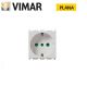 PRESA 16A VIMAR PLANA SILVER 14209.SL